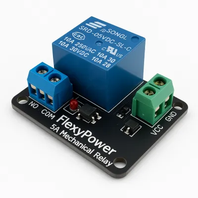 Product FlexyPower 5A Mechanical Relay model 76ADFF Image
