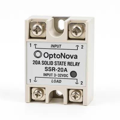 Product OptoNova 20A Solid State Relay model 3D298F Image