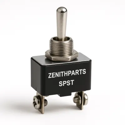 Product ZenithParts SPST Toggle Switch model 9145EE Image