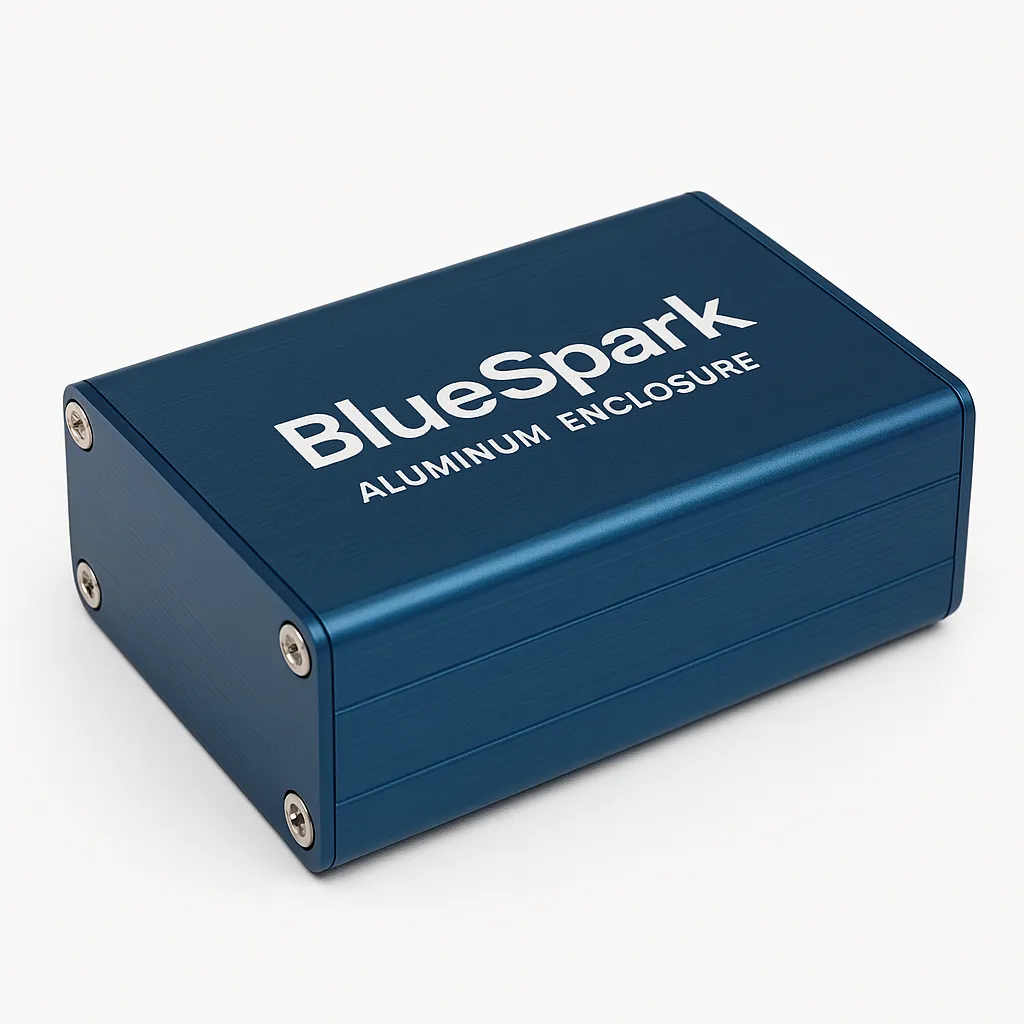 BlueSpark Aluminum Enclosure model 2EE14E