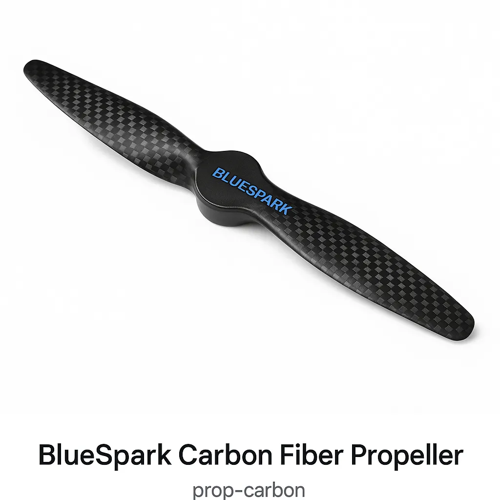 BlueSpark Carbon Fiber Propeller model 8E389A