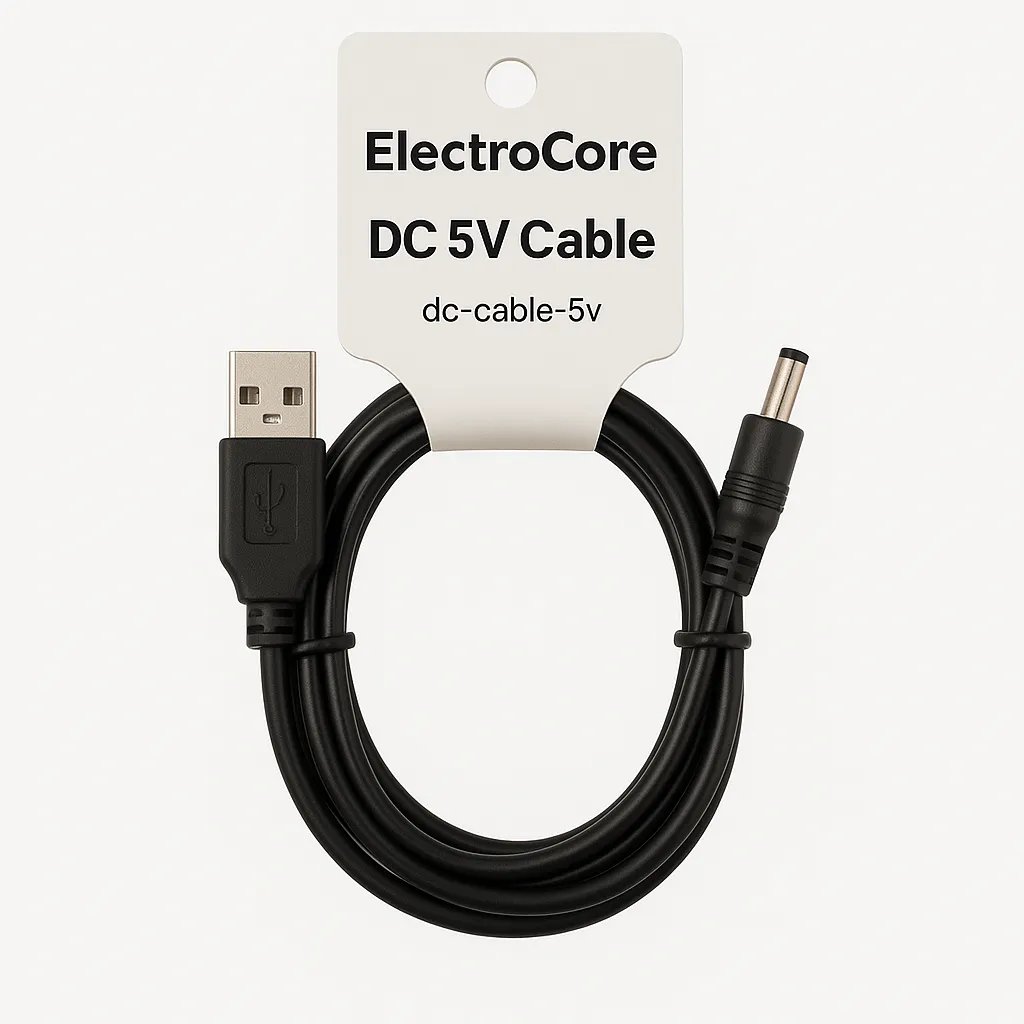 ElectroCore DC 5V Cable model B0F9FB