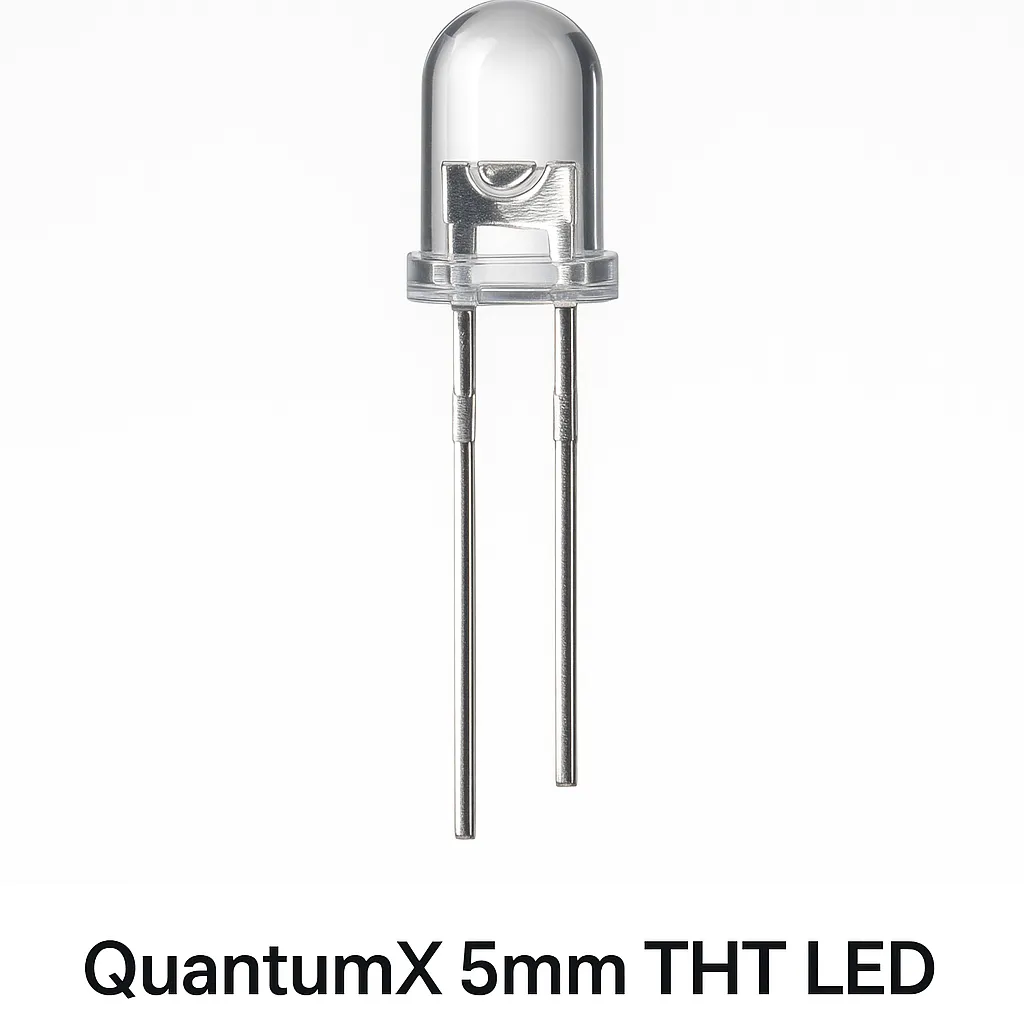 QuantumX 5mm THT LED model B077EE
