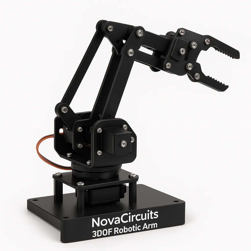NovaCircuits 3DOF Robotic Arm model B32B38
