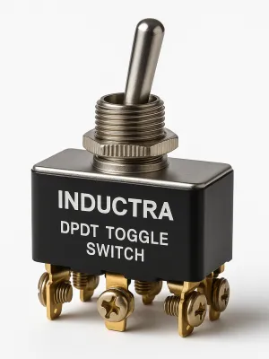 Inductra DPDT Toggle Switch model A8C3BC