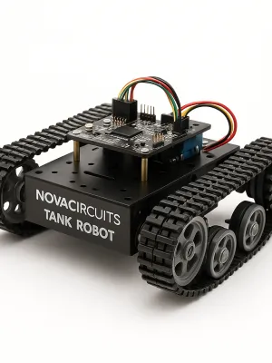 NovaCircuits Tank Robot model 72B8FC